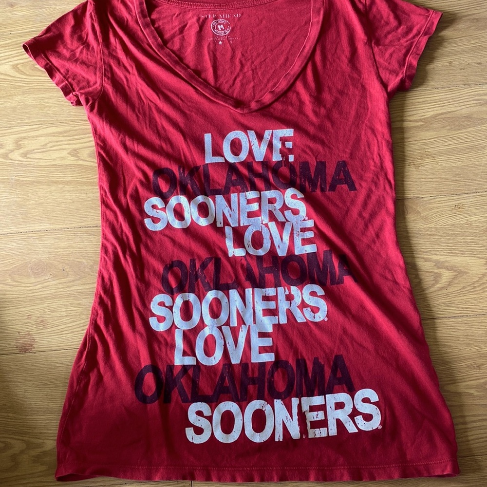 red oklahoma lovers shirt